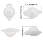 4Pcs Diy Epoxy Resin Tool Mini Silicone Mixing Cups Dispensing Cup Measuring Cup For Resin