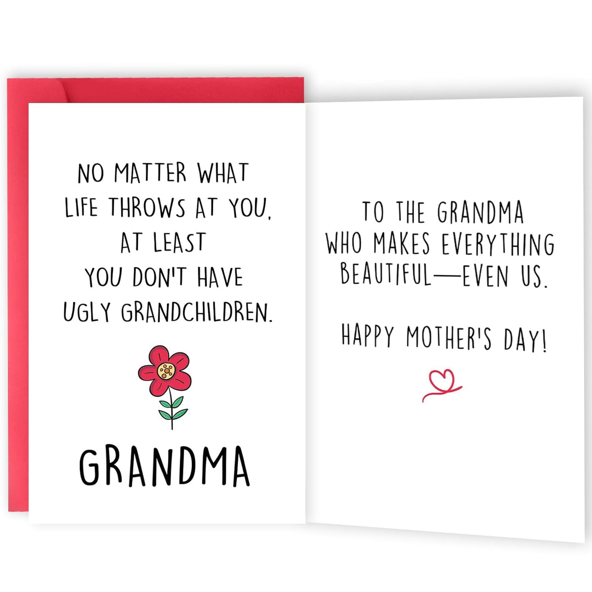 Mother’S Day Gifts For Grandma, Mothers Day Cards For Grandmother From Grandchildren, Gifts For Grandma, Nana Mothers Day Card