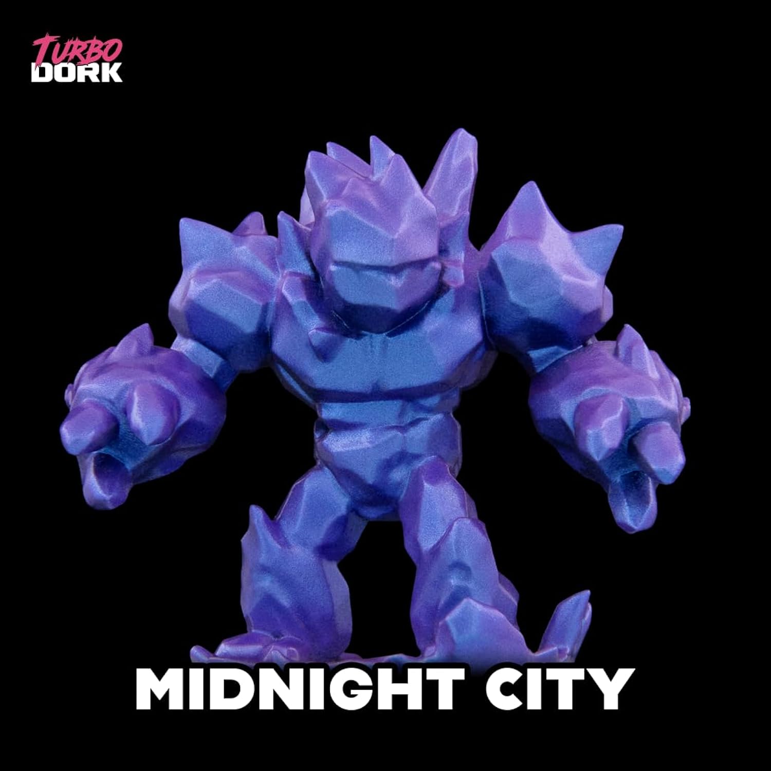 Midnight City Zenishift Acrylic Paint 22Ml Bottle - Water-Based Non-Toxic Metallic Color Shifting Paint