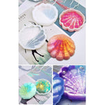 Silicone Resin Molds - Jewelry Storage Box Molds, Seashell Epoxy Molds For Resin Crafts Diy