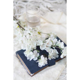 4Pcs Artificial Cherry Blossom Flowers 43 Inch Long Stem Cherry Blossom Decor Fake Flower For Home Wedding Outdoor Decoration (White)