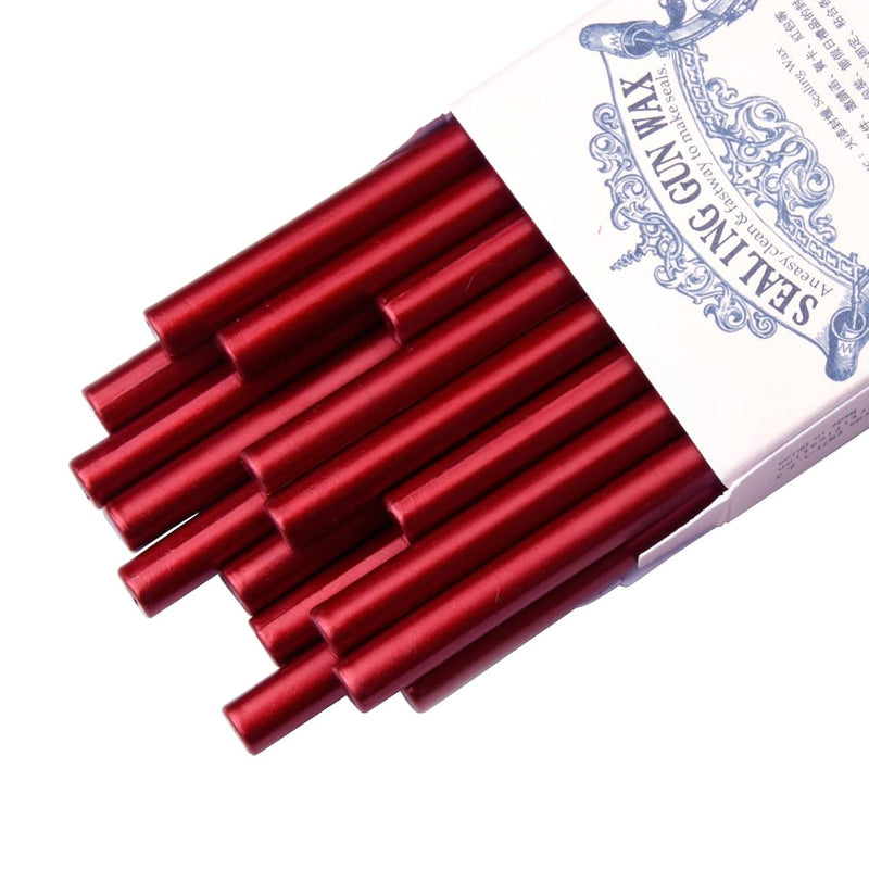 16 Pieces Glue Gun Sealing Wax Sticks In Metallic Red For Mini Glue Gun, Great