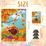 Pin The Hat On Turkey Game - Thanksgiving Party Games Activities For Kids Fall Festival Birthday Family Party Games Thanksgiving Party Favors Supplies For Kids