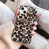 Case Compatible With Iphone 15 Plus Case 6.7, Luxury Sparkle Translucent Clear Leopard Cheetah Print Pearly Design Soft Silicone Slim Tpu Protective Phone Case Cover For Girls Women (Bling)