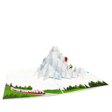 Rocky Mountain Climber Pop Up Congratulations Card, Father'S Day Pop Up Card, 3D Greeting Card - Birthday, Congratulations, Mountain Climbers