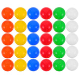 30 Pcs Openable 1.57 Inch Colored Table Tennis Lottery Balls For Party Games Raffle Drawings Event Activities Pvc Seamless Game Balls