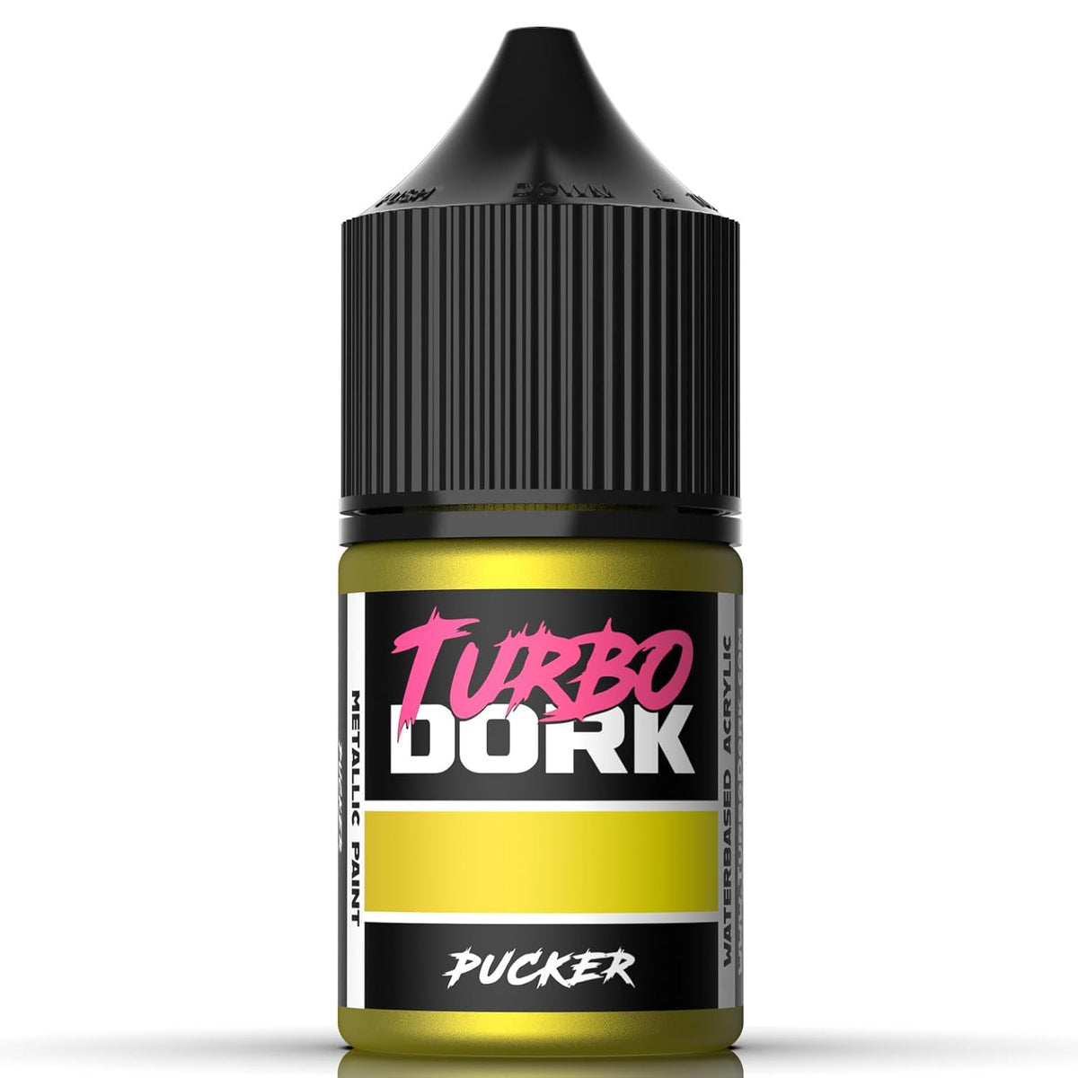 Pucker Metallic Acrylic Paint 22Ml Bottle - Water-Based Non-Toxic Metallic Finish Paint