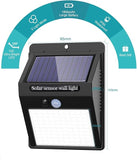 6 Pack 100 LED Solar Motion Lights IP65 Waterproof Wireless Security Lights