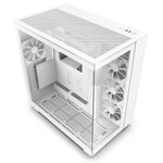 NZXT H9 Flow Dual-Chamber ATX Mid-Tower PC Gaming Case – High-Airflow Perforat