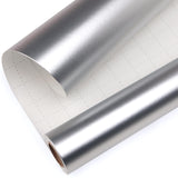 Silver Metallic Wrapping Paper Matte Silver Solid Color Paper Perfect For Birthday Christmas Baby Shower Wedding Valentine'S Day- 17 Inch X 394 Inch(33Feet)
