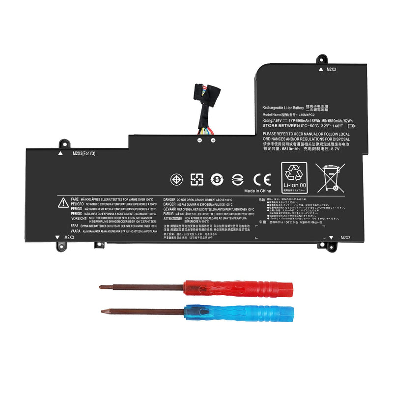 53Wh L15M4Pc2 L15L4Pc2 Battery For Lenovo Ideapad Yoga 710-15Isk 710-151Kb 710