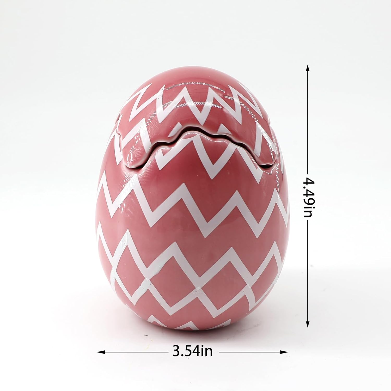 Easter Decorations For The Home - Easter Eggs Scented Candle, Easter Gifts For Women, Jasmine Lily Candles(8.5Oz)