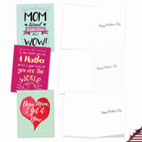 - 20 Assorted Mother'S Day Humor Cards Boxed Stationary Set, With Envelopes (4 X 5.12 Inch) - Loving Small Note Card Set - Mom Notes Am3138Mdg-B2X10