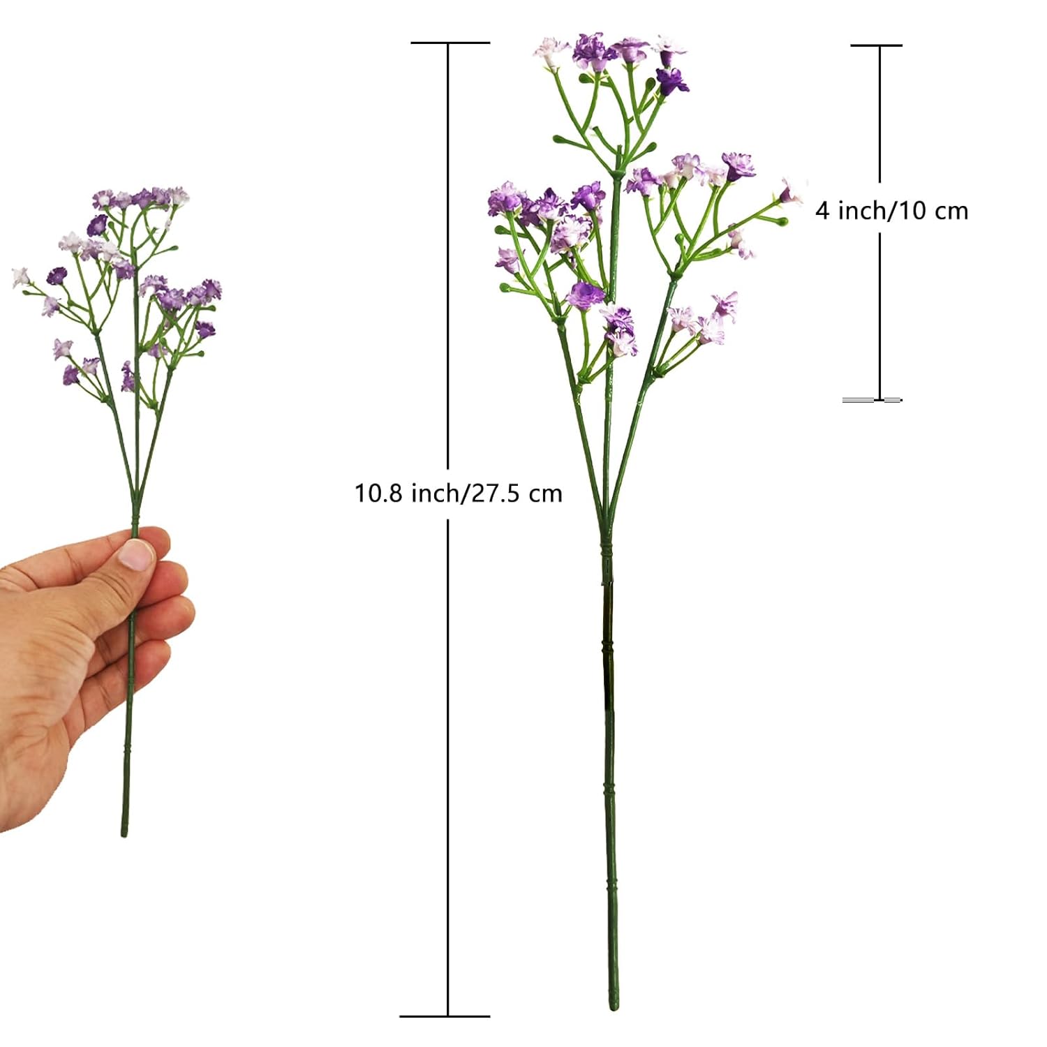 Babys Breath Artificial Flowers Gypsophila Real Touch Flowers For Wedding Party Home Garden Decoration