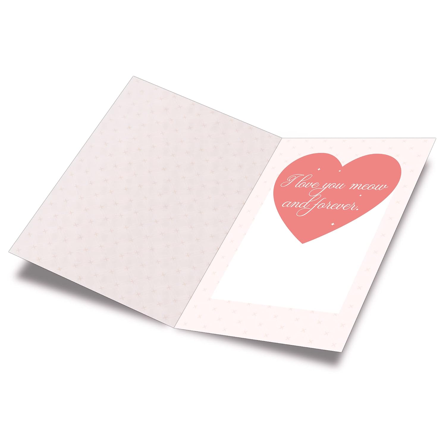 Funny Cat Pun Valentine'S Day Card, Made In America, Eco-Friendly, Thick Card Stock With Premium Envelope 5In X 7.75In, Packaged In Protective Mailer