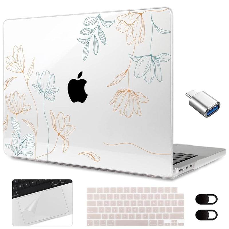 For Macbook Pro 14 Inch Case 2023 2022 2021 New A2779 A2442 M2 M1 Pro/Max With