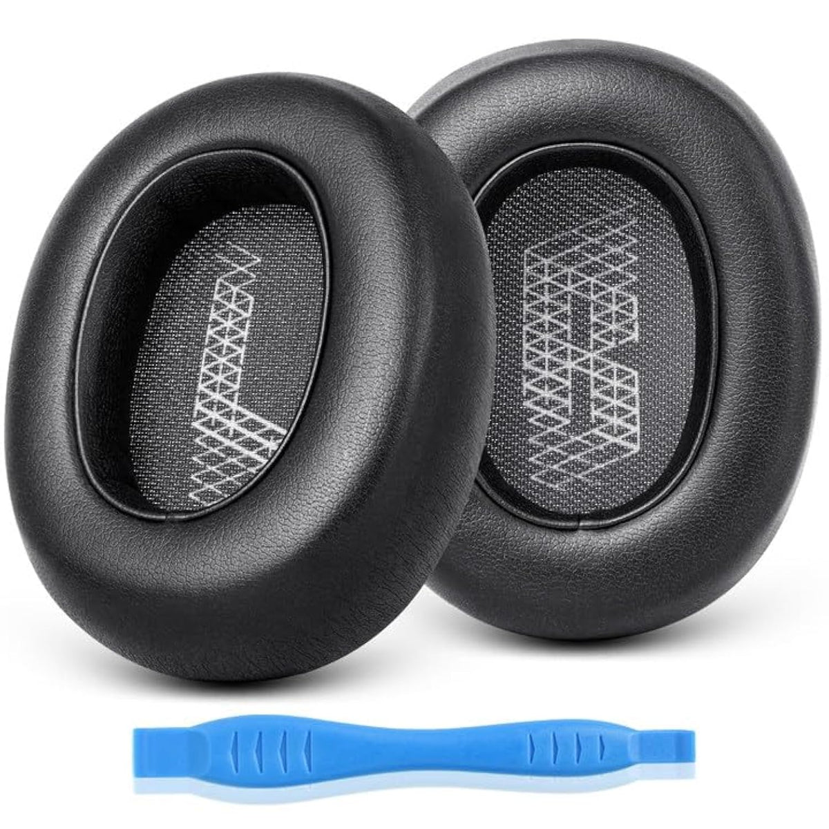 Ear Pads Replacement For Jbl E65 (E65Bt E65Btnc)/Live 650 (650Nc 650Btnc)/Duet Nc Wireless Headphones,Protein Leather Earpads Cushions With Memory Foam,Black