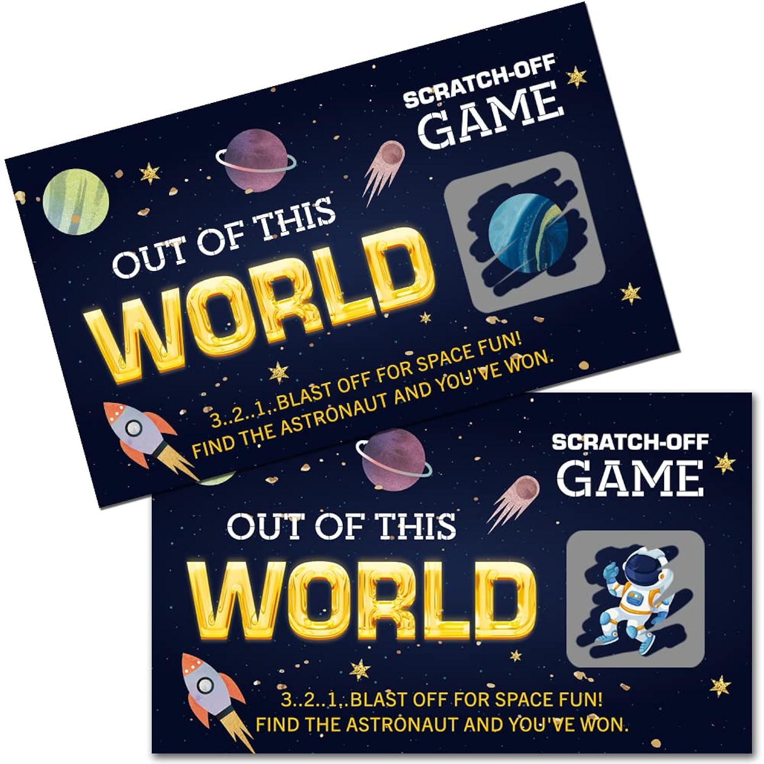 50 Pack Nautical Baby Shower Game Scratch Off Cards For Baby Shower, Baby Shower Activity And Idea (Find The Whale And You Win A Prize)