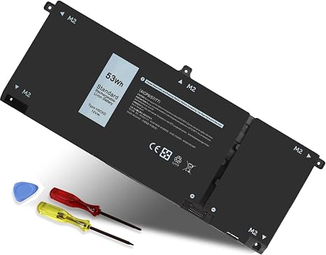 H5CKD Laptop Battery Replacement for Dell Inspiron 5400 5406 7405 7306 53Wh