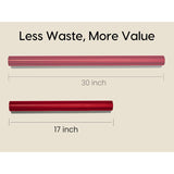 Red Christmas Wrapping Paper – Luxury Matte Red Metallic Gift Wrap Roll, 17" Tear-Resistant Wrapping Paper For Christmas Presents & Gift Wrapping