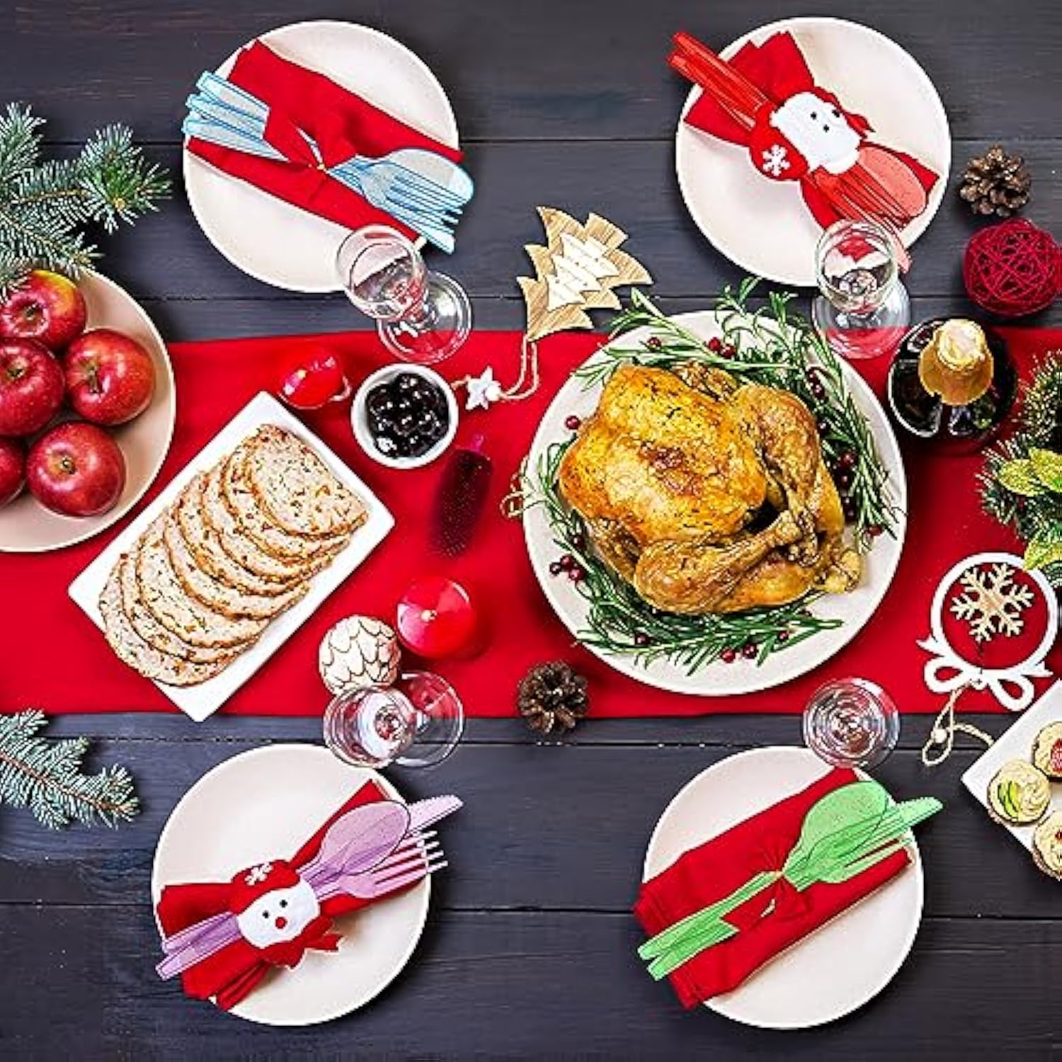 180 Pieces Glitter Plastic Silverware Set Disposable Clear Plastic Cutlery Flatware For Party 60 Knives 60 Spoons 60 Fork For Party Birthday Dinnerware Supplies(Multicolor)