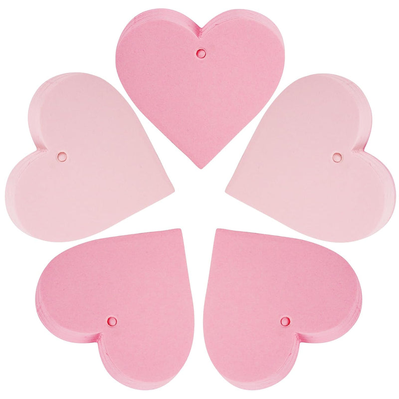 250Pcs Heart Shape Paper Valentine Heart Confetti Blank Paper Tags Hea