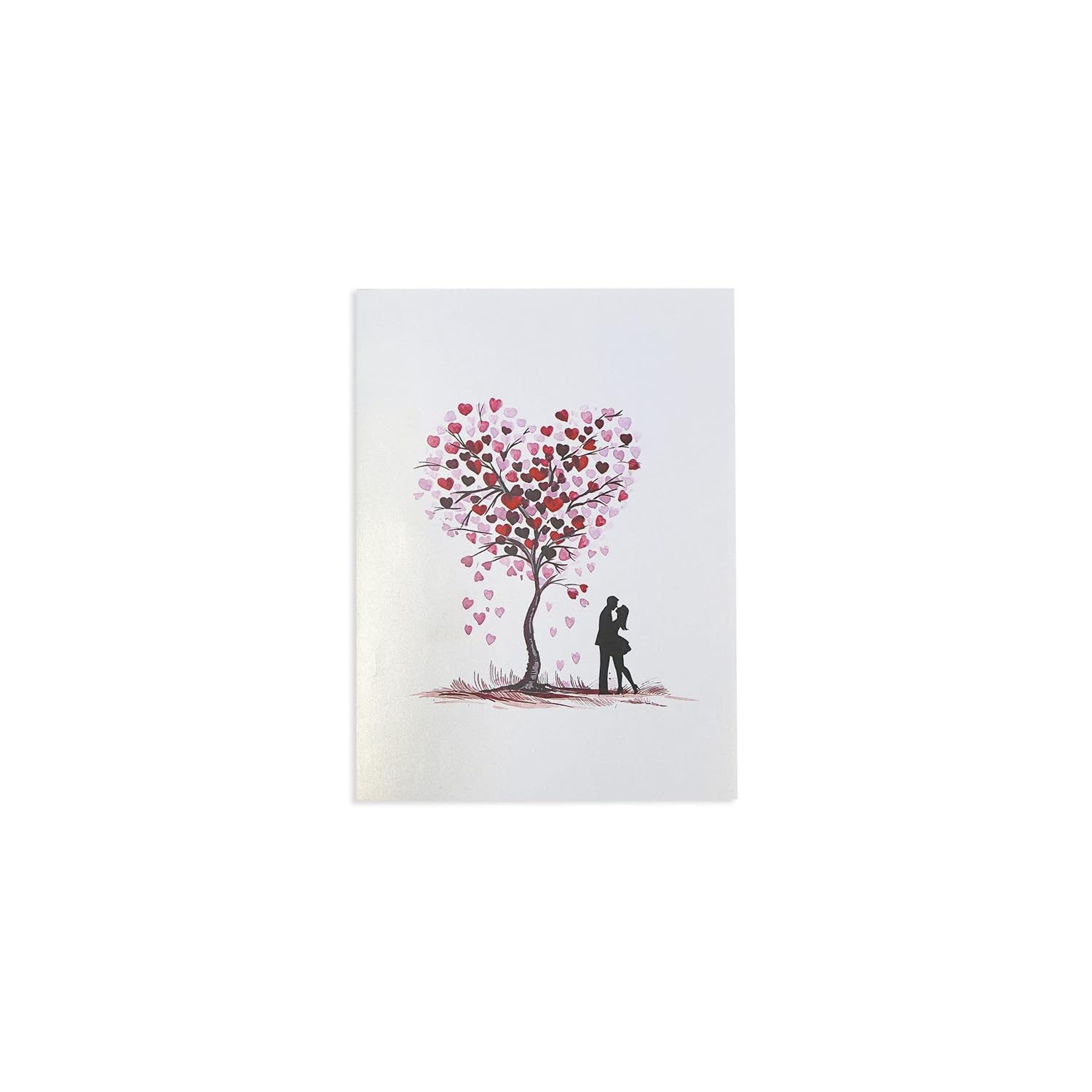 3D Pop Up Heart Tree Card, Handmade Love Tree Pop Up Card, 3D Popup Cards For Valentines Day, Wedding, Anniversary, Love, Romance, Card For Husband Wife Boyfriend Girlfriend, L08