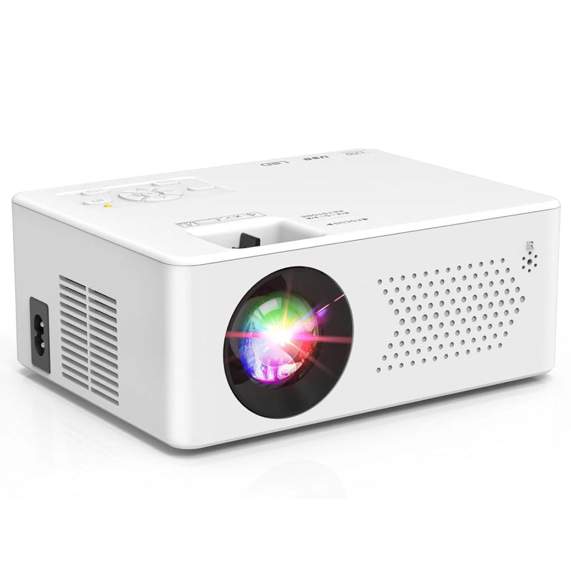 Mini Bluetooth Projector 9500 Lumens, Full Hd 1080P Supported Portable Outdoor