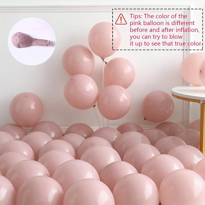 139 Piece Baby in Bloom Balloon Arch Kit Pastel Sage Green and Pink Garland for Baby Shower