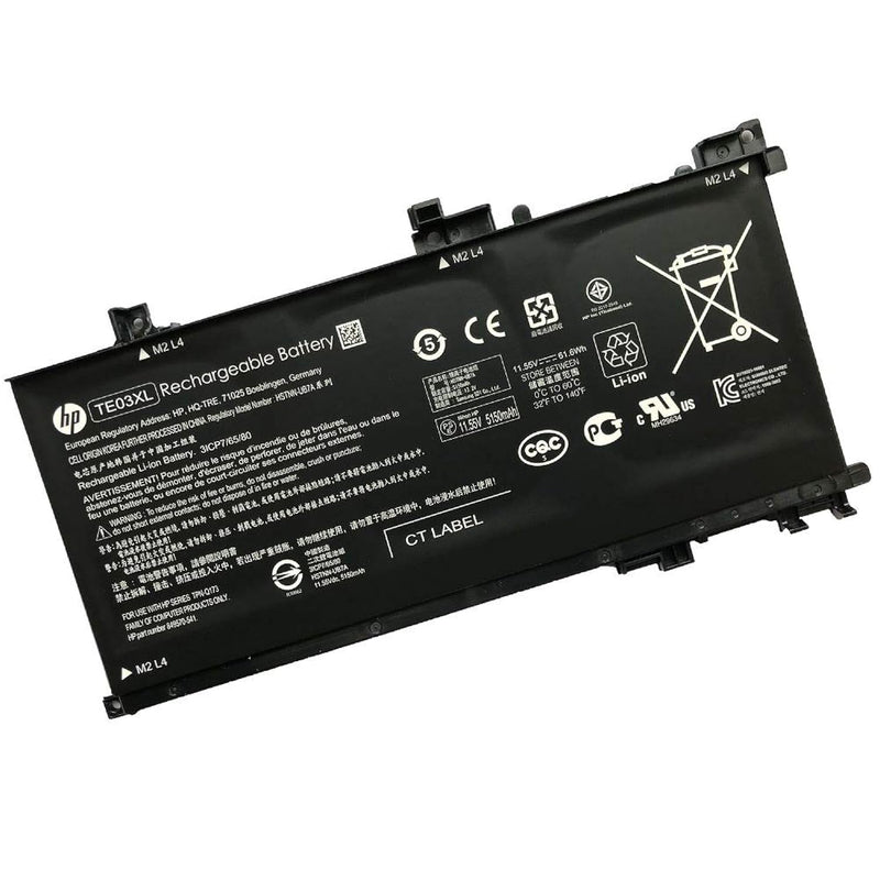 Hp Te03Xl 11.55V 61.6Wh Battery Replaceable For Hp Omen 15-Ax012Tx To 15-Ax050