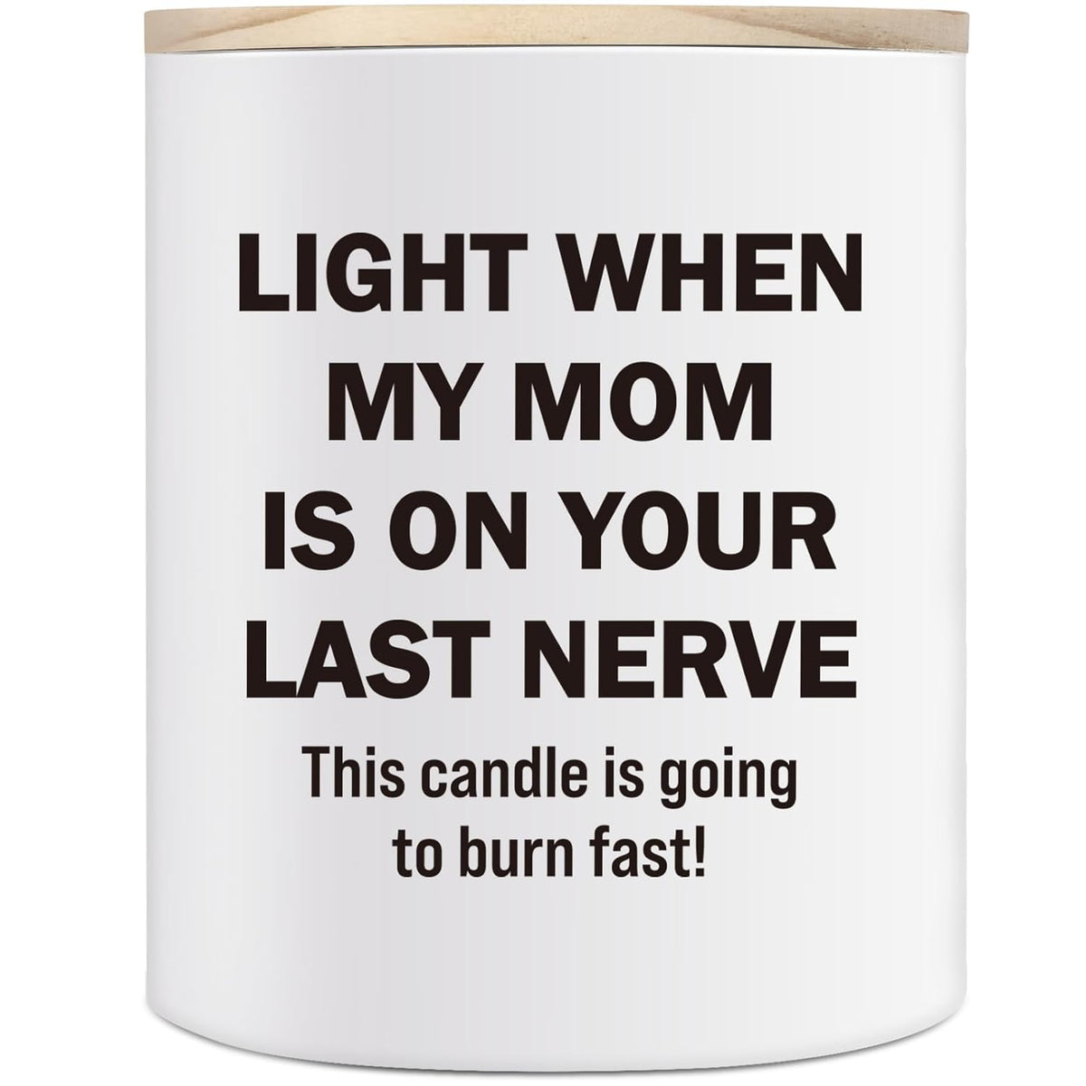 Gifts For Dad Bonus Stepdad Valentines Day, 10Oz Funny Dad Birthday Gifts From Daughter Son, Father Daddy New Dads Father In Law Best Dads Ever Present Sandalwood Scented Candle, Light When My Mom