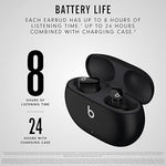 True Wireless Noise Cancelling Earbuds, Sweat Resistant, Bluetooth - Black