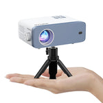 Mini 1080P HD Projector, Portable Home Theater, HDMI/USB/AV, 50% Zoom