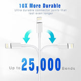 3 Pack Apple MFi Certified iPhone Charger Cable 3FT USB A to Lightning Fast Charging Cord for iPhone 14 13 12 11 iPad