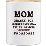 Mom Gifts From Daughter Son, 10Oz Birthday Thank You Gifts For Mother Mama Bonus Stepmom New Mom Mother In Law Best Moms Ever Gift Present Lavender Scented Candle Mom'S Dna