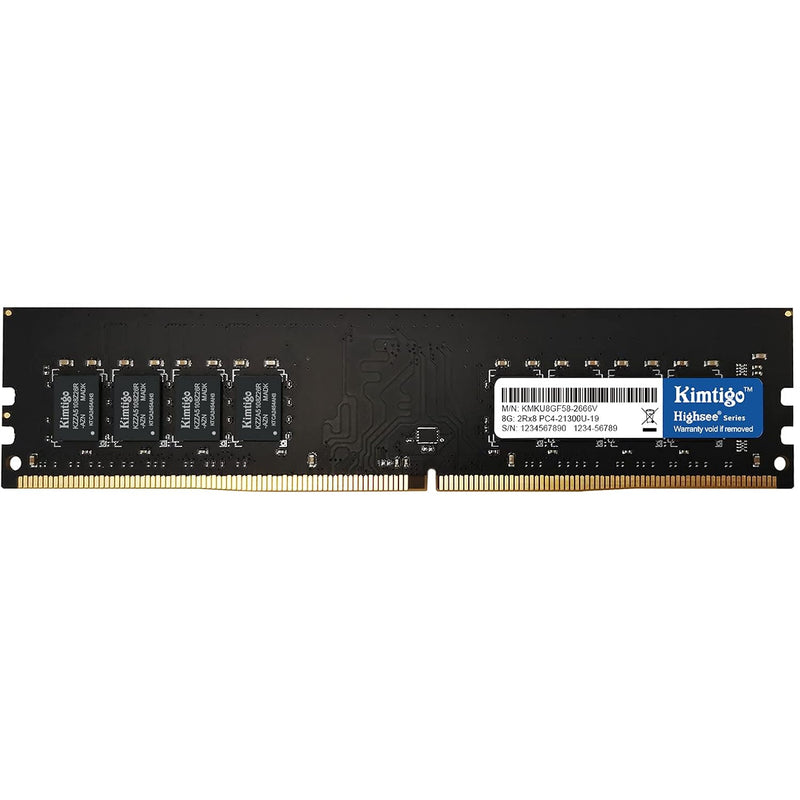 Ddr4 8Gb 2666Mhz Udimm Computer Desktop Memory Unbuffered Non-Ecc Module Ram U