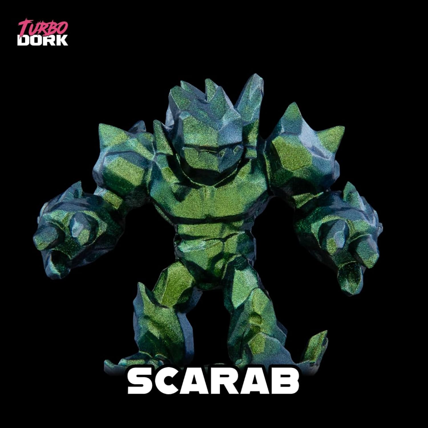 Scarab Turboshift Acrylic Paint 22Ml Bottle - Water-Based Non-Toxic Metallic Color Shifting Paint