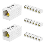 20-Pack Rj45 Coupler, Ethernet Coupler, Rj45 Connector For Cat5E/Cat6/Cat7 Eth