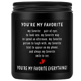 Valentines Day Gifts For Boyfriend From Girlfriend Love Candle Funny Gifts For Husband From Wife - 7 Oz Lavender Scented Soy Canle - Romantic Birthday Anniversary Presents For Him Men
