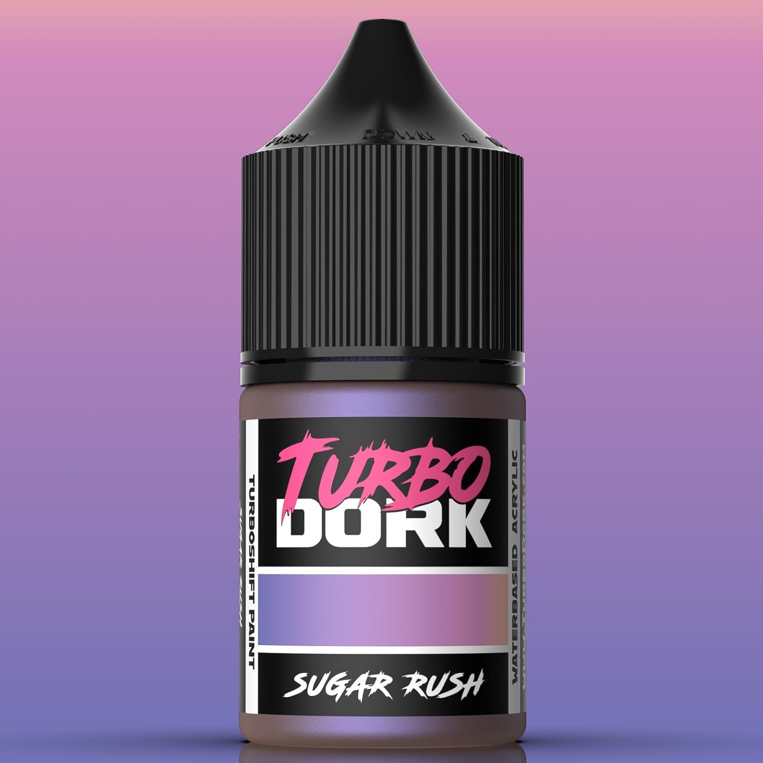Sugar Rush Turboshift Acrylic Paint 22Ml Bottle - Water-Based Non-Toxic Metallic Color Shifting Paint