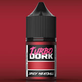 Spicy Meatball Metallic Acrylic Paint 22Ml Bottle - Water-Based Non-Toxic Metallic Finish Paint