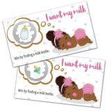Baby Shower Scratch Off Party Game Cards?32 Pcs? Activity For Bridal Baby Shower Festive Raffle Tickets Sleeping Baby Scratch Off Cards Christmas Thanksgiving Holiday Games Supplies ?Girl?