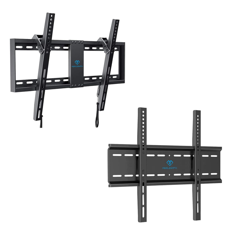 Psltk1 Tilt Low Profile Tv Wall Mount Bracket For 32-82 Inch & Fixed Tv Wall M