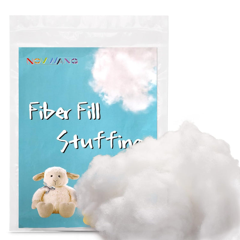 3.5Oz Premium Fiber Fill, Polyester Fiber Fill Stuffing Pillow Filling Stuffin