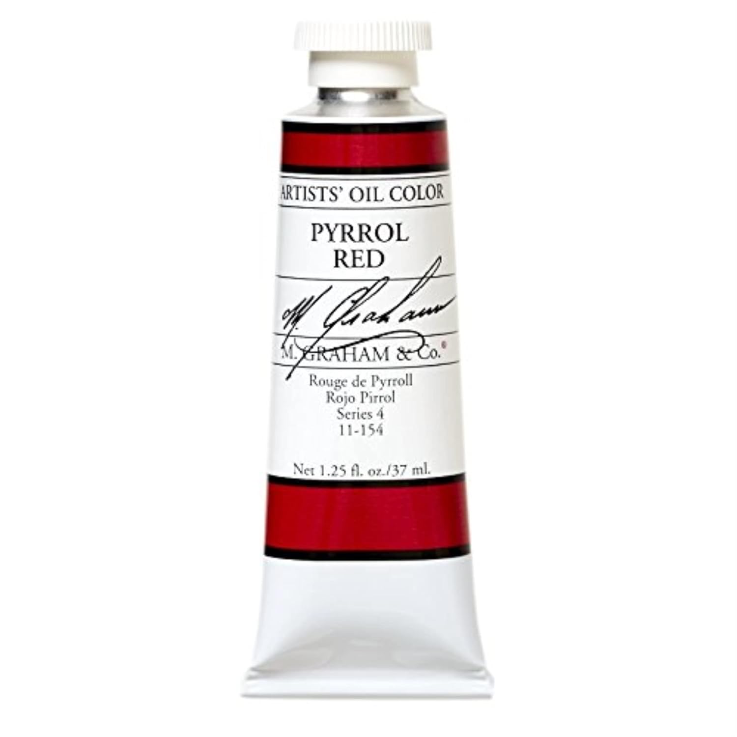 Grm-11-154 Oil Paint, Pyrrole Red