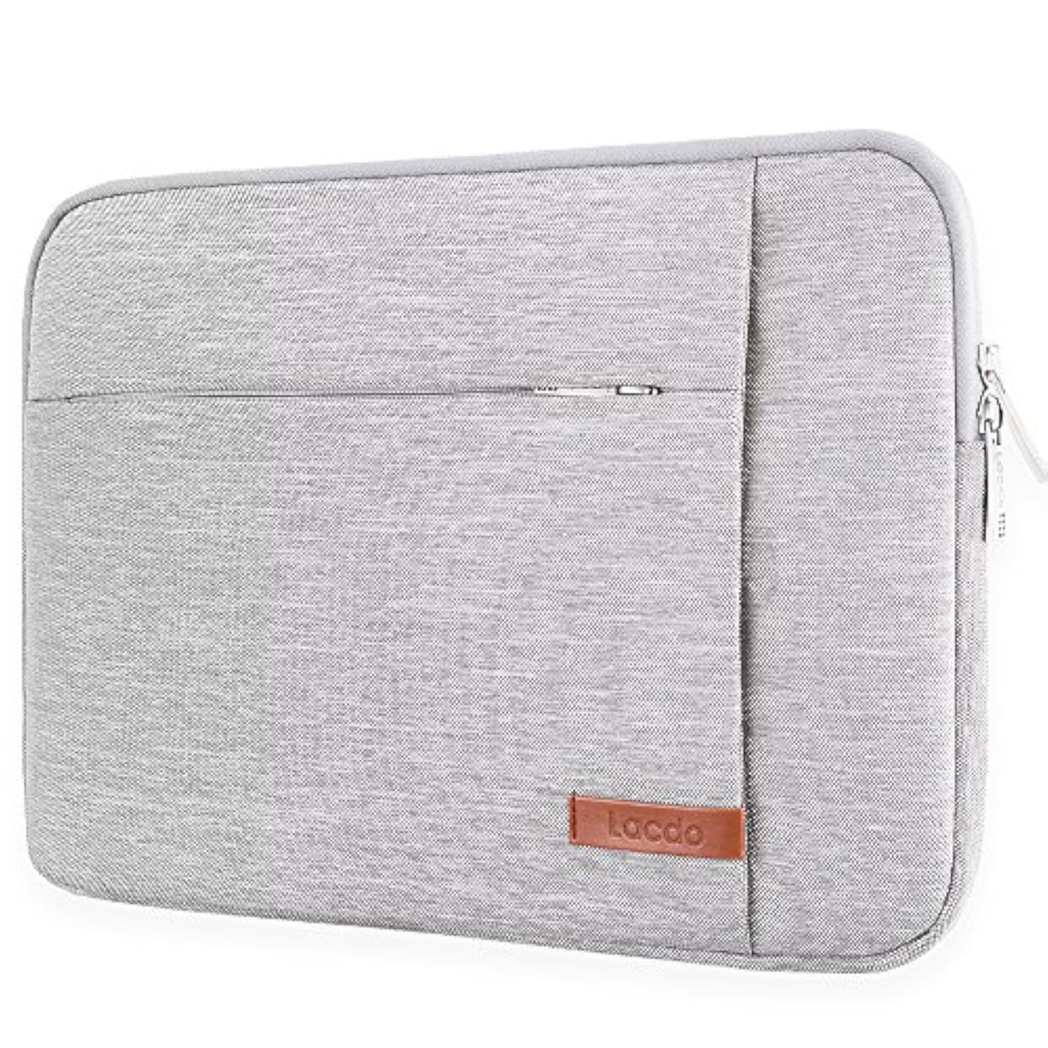 14 Inch Laptop Sleeve Case Computer Bag For Hp Lenovo Dell Asus Acer Chromebook 14 / Hp Stream 14 / Dell Inspiron 14 / Lenovo Ideapad 14 / Acer Spin 3 / Asus Zenbook 14 Water-Resistant, Gray