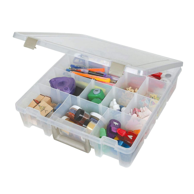 9007Ab Super Satchel With Removable Dividers, Portable Art & Craft Organizer W