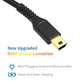 3FT USB 2.0 to Mini USB Charging Cable Mini B Charger Cord for PS3 Controller Camera GPS MP3 Player Dash Cam