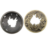 Candle Topper Antique Bronze Pine Cone Candle Cover Topper Shade Jar Lid Shade Sleeves For Jar Candles