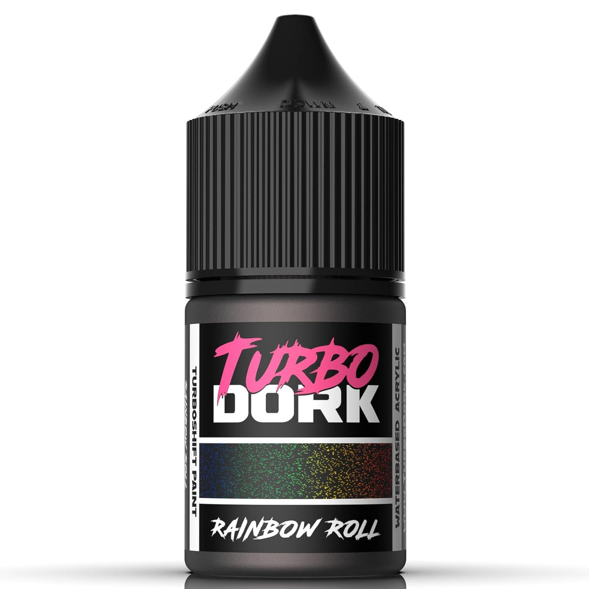 Rainbow Roll Turboshift Acrylic Paint 22Ml Bottle - Water-Based Non-Toxic Metallic Color Shifting Paint